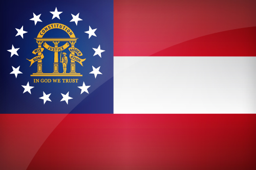Georgia Official Flag
