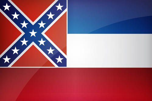 Mississippi Official Flag