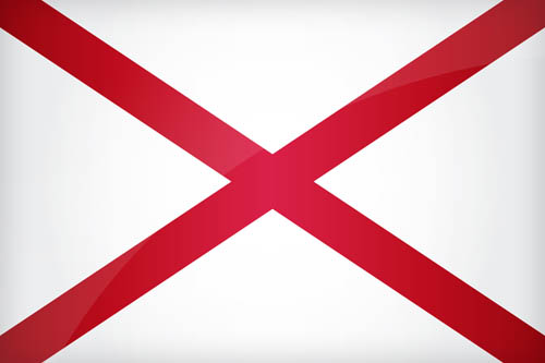 Alabama Official Flag