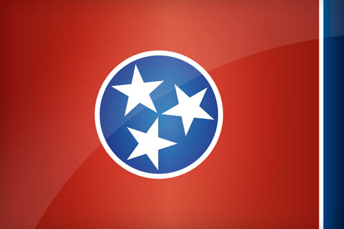 Tennessee Official Flag