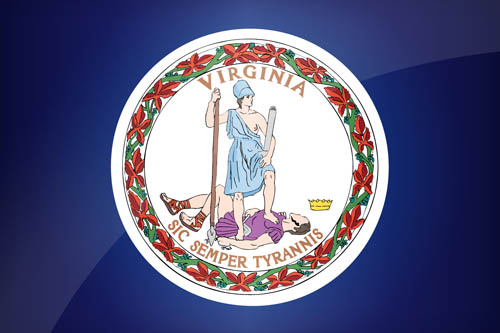 Virginia Official Flag